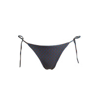 Azulejo Blue Lace Up Bottom