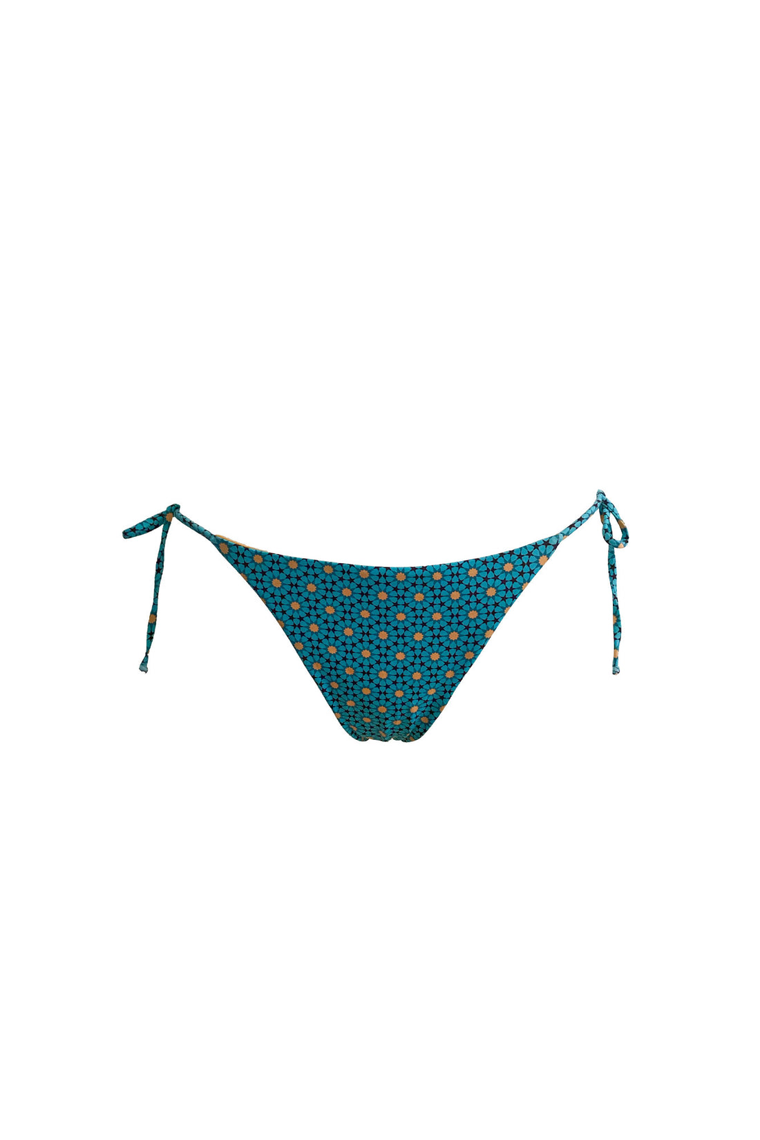 Azulejo Light Blue Lace Up Bottom Brazilian