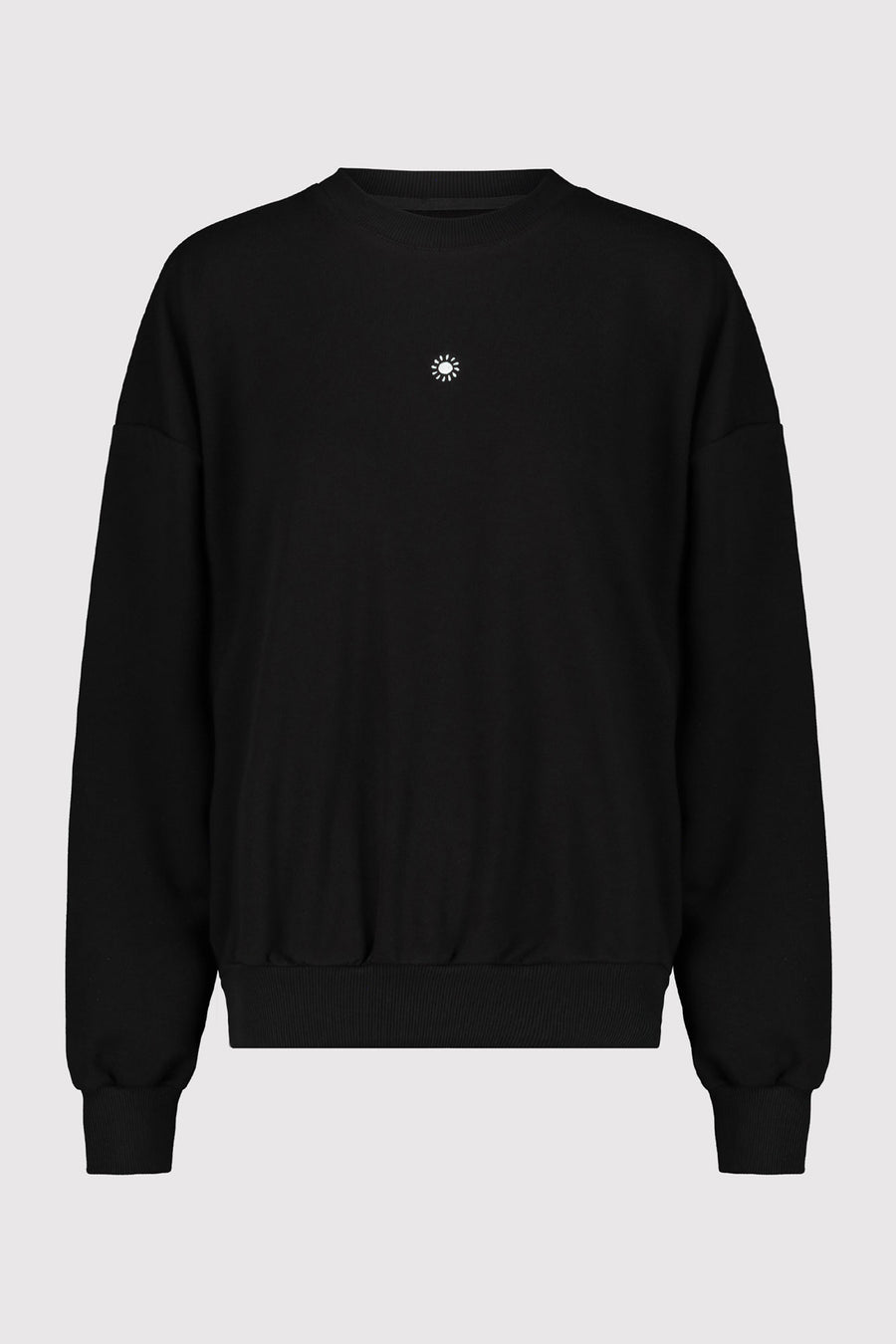 Black Unisex Black Sweatshirt